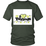 I Love Tennis Unisex T-Shirt