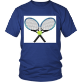 Tennis Rackets Unisex T-Shirt