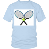 Tennis Rackets Unisex T-Shirt