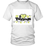 I Love Tennis Unisex T-Shirt