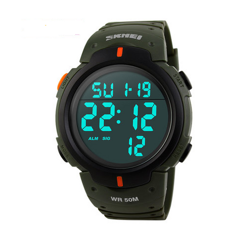 Men's Digital LED Military Watch