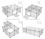 Foldable Iron Pet Playpen- Fence- Puppy Kennel