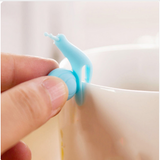 5 PCS Cute Snail Drink Glass Identifiers and Tea Bag Holders Offer