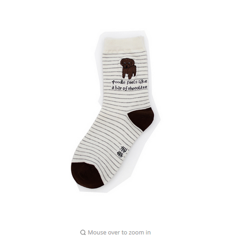 Unisex Creative Dog Lovers Cotton Socks Offer