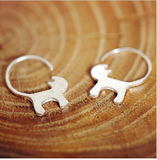 925 Sterling Silver Cute Cat Earrings For Women