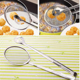 Stainless Steel Food Clip Snack Fryer Strainer BBQ Buffet Serving Tong Offer