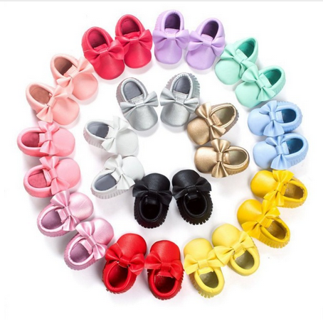 22 Colors Tassels Babies' Shoes