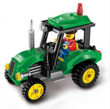 City Series Forklift Truck Building Blocks for Children