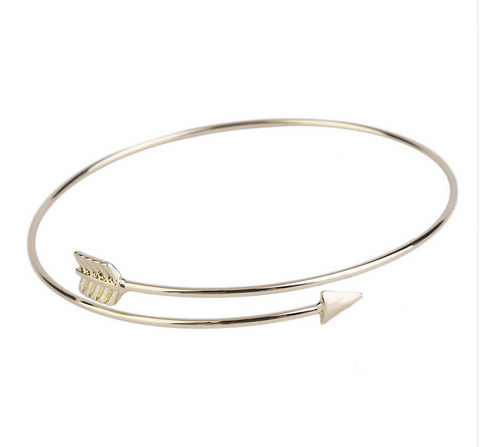 Unique Design Unisex Bow and Arrow Bracelet