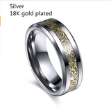 Dragon Tungsten Steel Ring for Men & Women