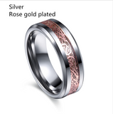 Dragon Tungsten Steel Ring for Men & Women Offer