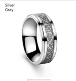 Dragon Tungsten Steel Ring for Men & Women Offer