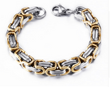 Byzantine Chain Link Stainless Steel Bracelet