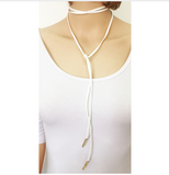 Fashion Jewelry Black Velvet Leather Bow Choker