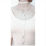 Fashion Jewelry Black Velvet Leather Bow Choker