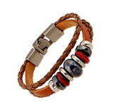 Vintage Unisex Hand Made Beads Bracelet