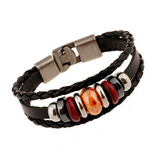 Vintage Unisex Hand Made Beads Bracelet