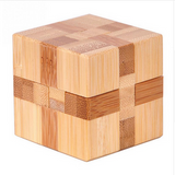 3D Wooden Interlocking Burr Puzzles Game For Kids and Adults Offer