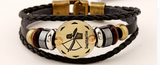Fashion Bronze Alloy Buckles 12 Zodiac Signs Bracelet Offer